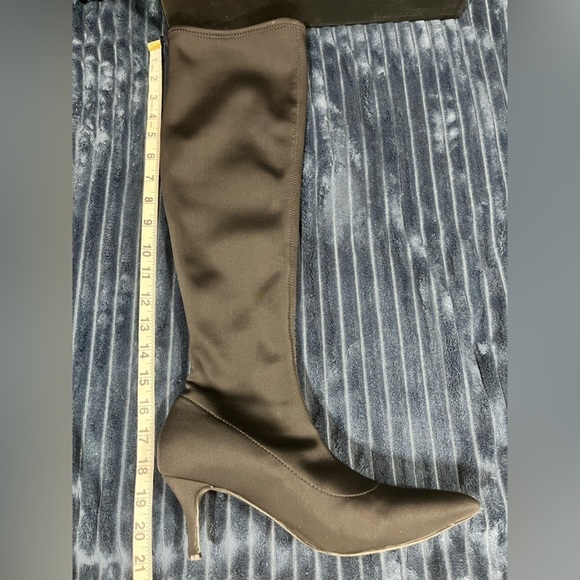 Charles by Charles David OTK Pointed Toe Cloth Material Boot Black Size 6.5 - Picture 10 of 11